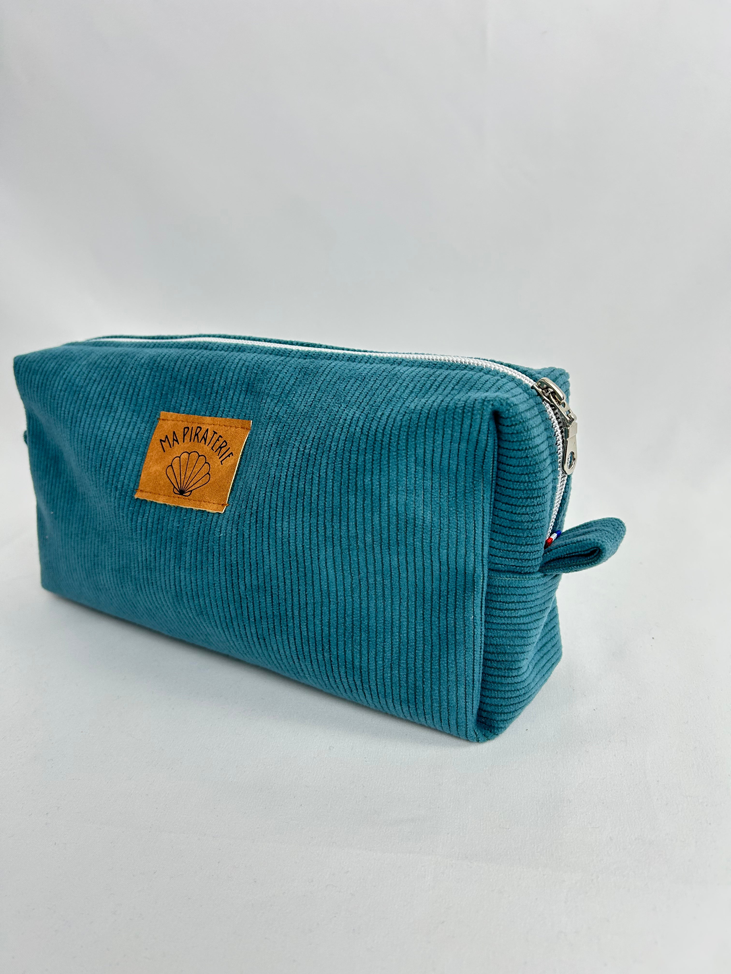 Trousse à maquilla bleu lagoon
