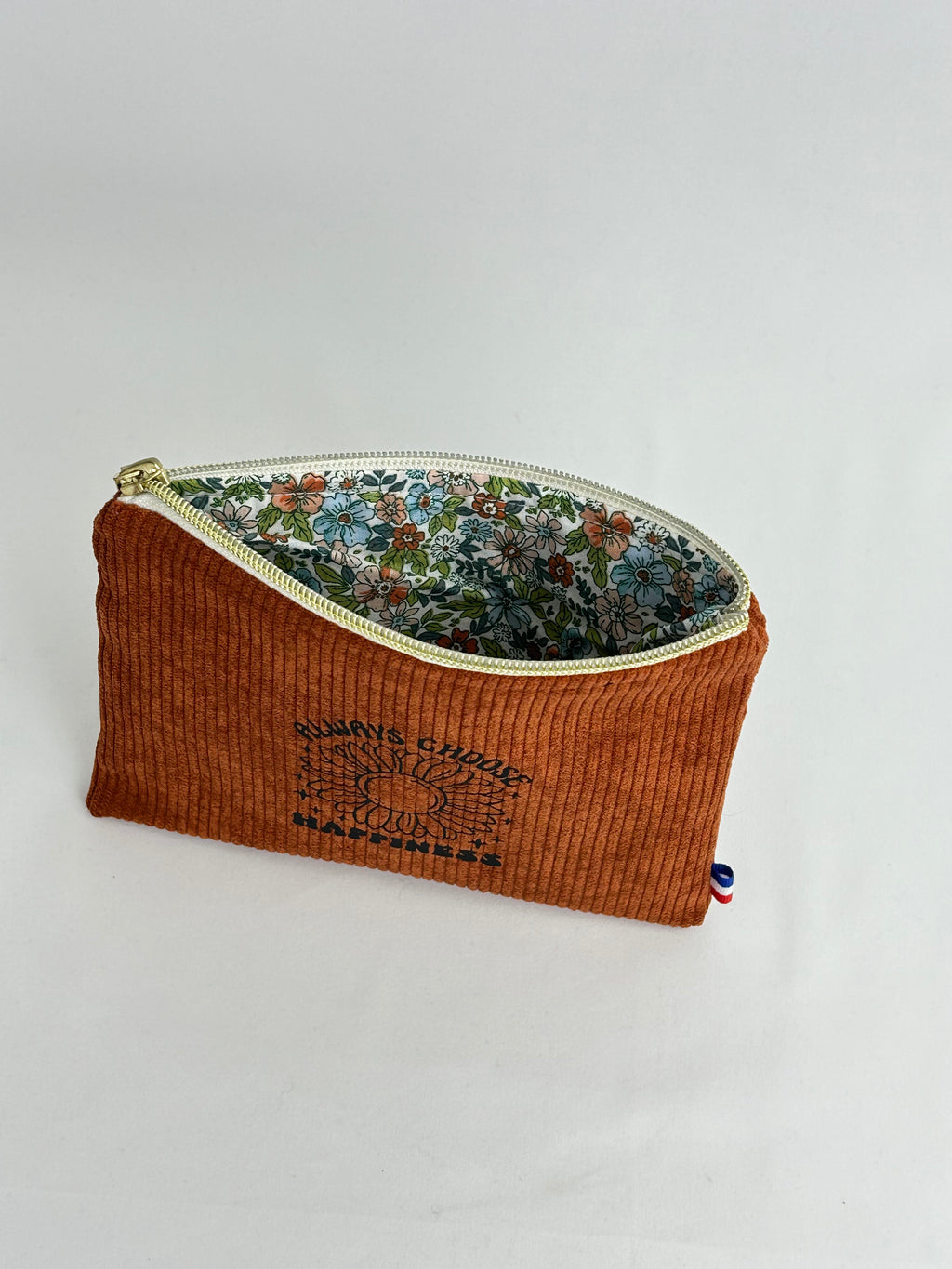 Pochette plate rouille