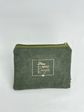 Pochette plate kaki bazar
