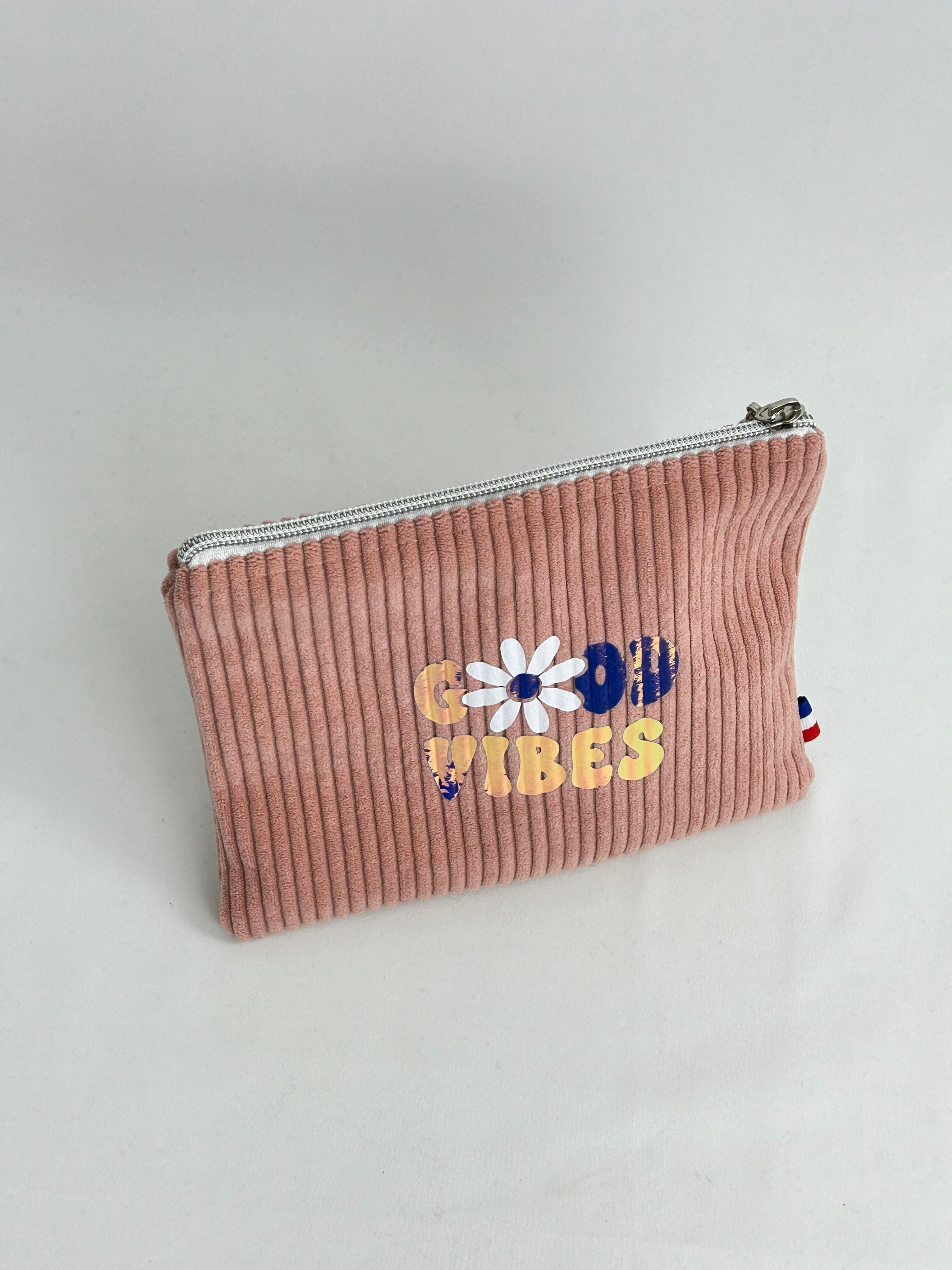 Pochette plate Rose