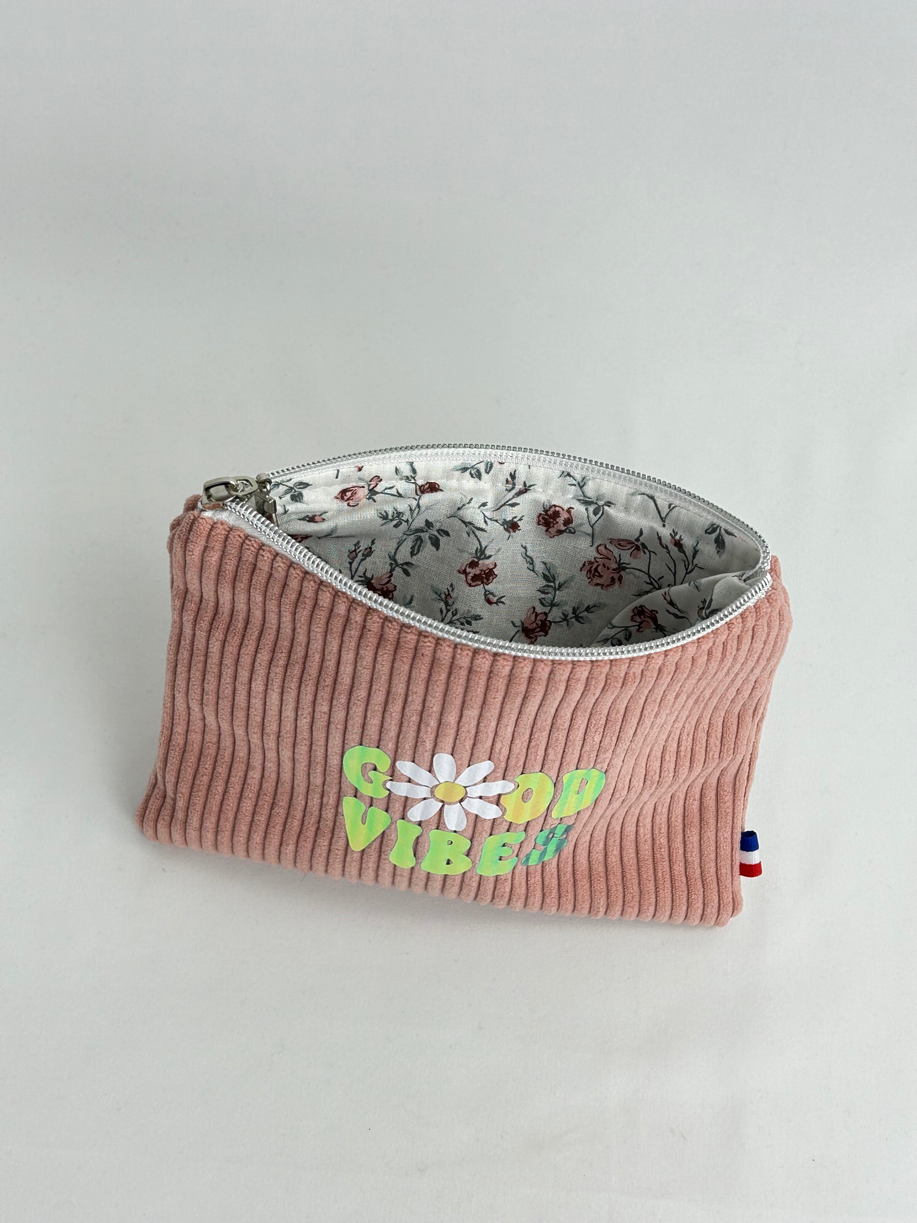 Pochette plate Rose