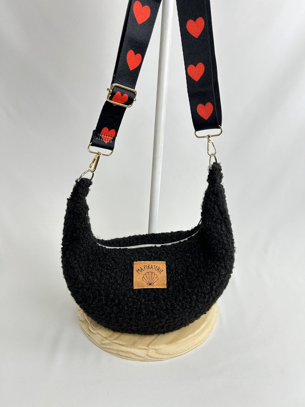 Le Mi Moon sherpa noir