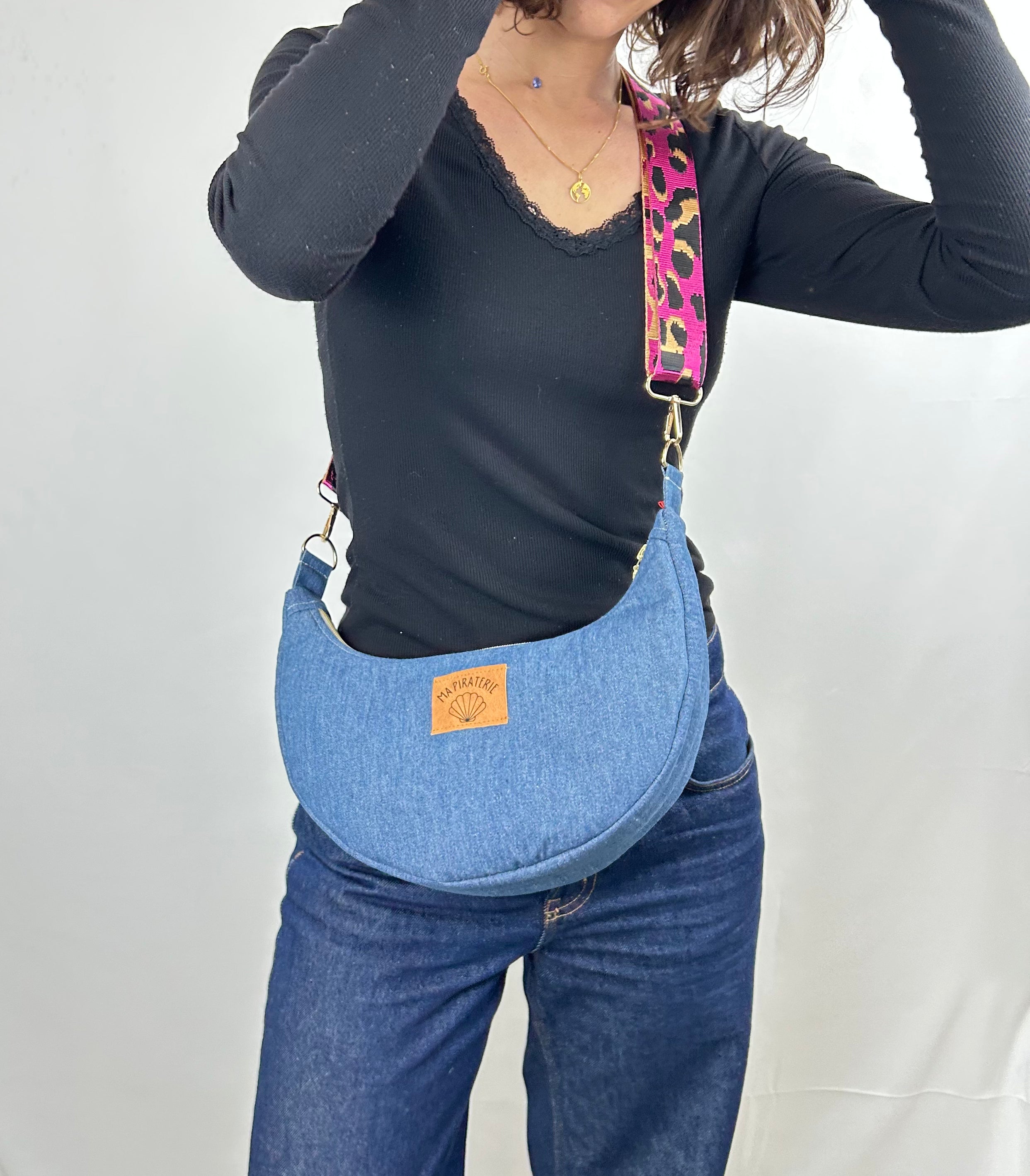 Le Mi Moon en jeans