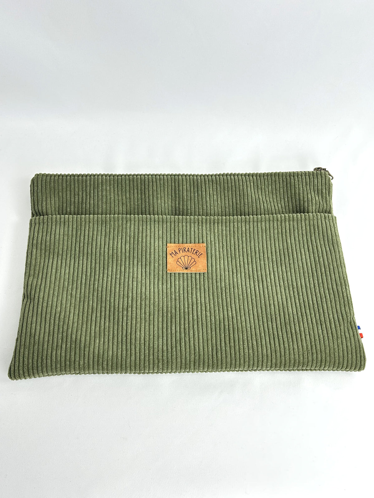Housse d'ordinateur kaki